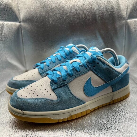 Size 8 Nike Dunk SE Low Baltic Blue White Mens Lace Up‎ Sneaker Shoes HQ1519-031 main image 4